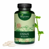 VEGAVERO® Cissus Quandrangularis 6500 | 100% natürlicher Extrakt | Hochdosiert | 6500 mg Cissus | Vegan – keine Gelatine | Laborgeprüft | Ohne Zusatzstoffe | 90 Kapseln - 1