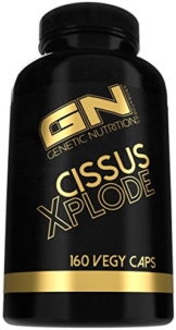 GN Laboratories - Cissus Xplode 160 Kapseln Fördert Heilung Und Wiederaufbau - Bänder, Sehnen, Gelenke, Knochen - Vegy CAPS - 1