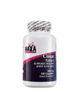 Haya Labs Cissus Quandrangularis 100 capsules x 500 mg Supports Healthy Joint Function - 1